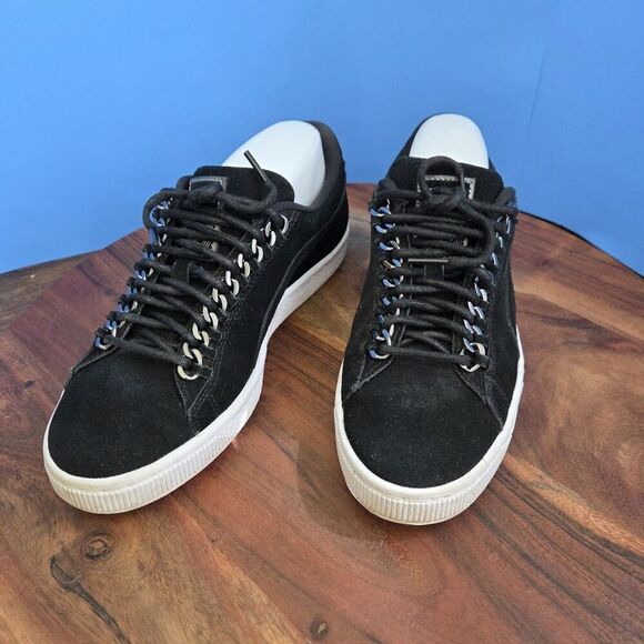 PUMA Suede Classic X Chain Trainers Black /White Sole Women’s 8.5 (EU39) - DESC - Picture 10 of 10